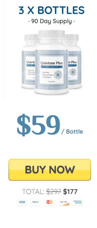 Quietum Plus 3 Bottles