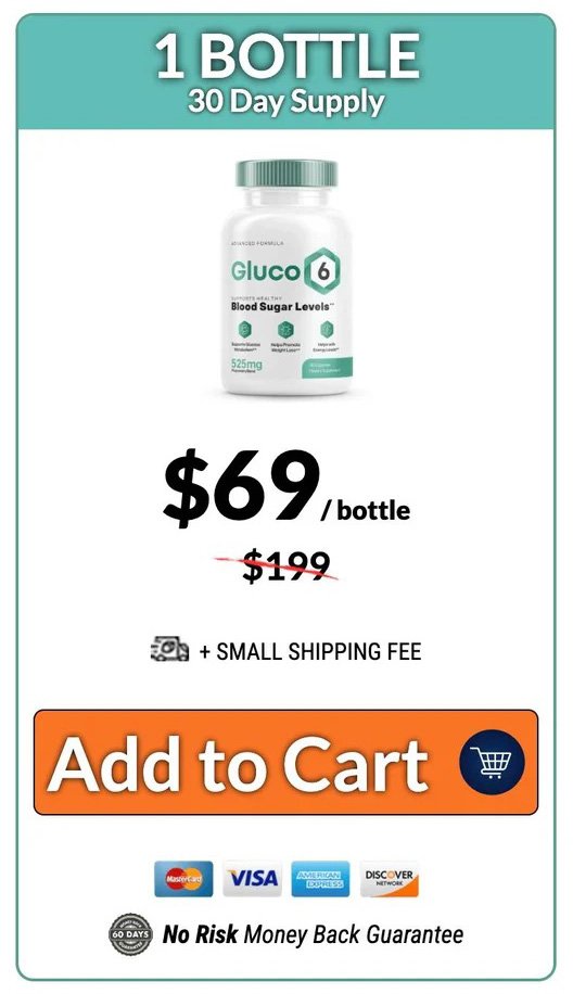Buy Gluco6 1 Bottle