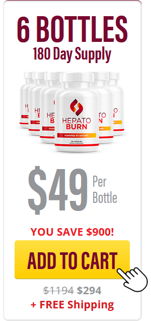 HepatoBurn 6 Bottles